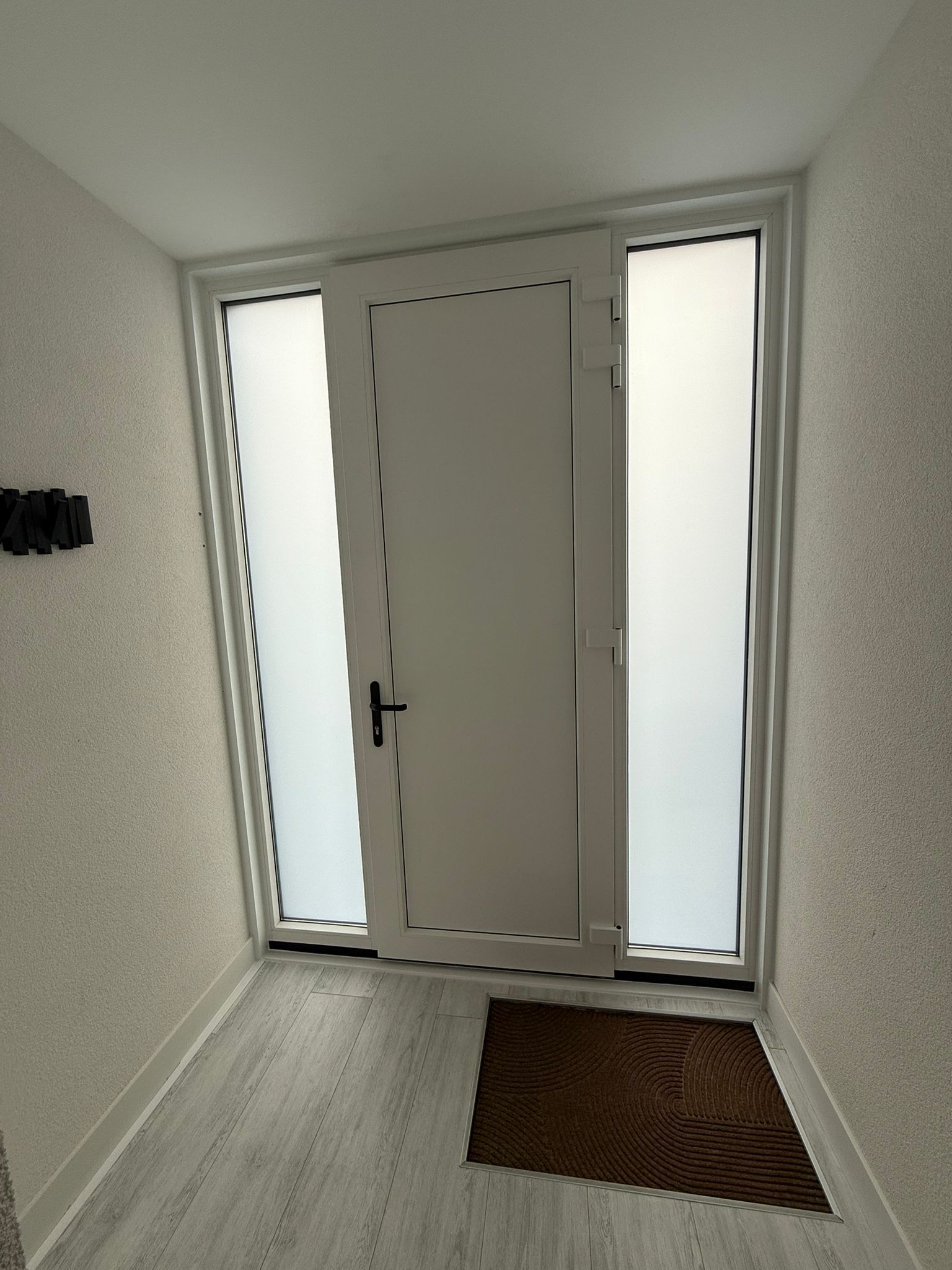 Schuco voordeur binnenkant