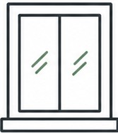 Icoon kozijnen - AI gegenereerd